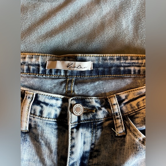 Kancan Acid Wash Skinny Jeans Size 29 - Picture 8 of 9